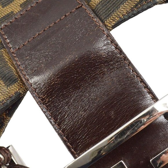 Fendi Brown Zucca Handbag - Picture 6 of 8